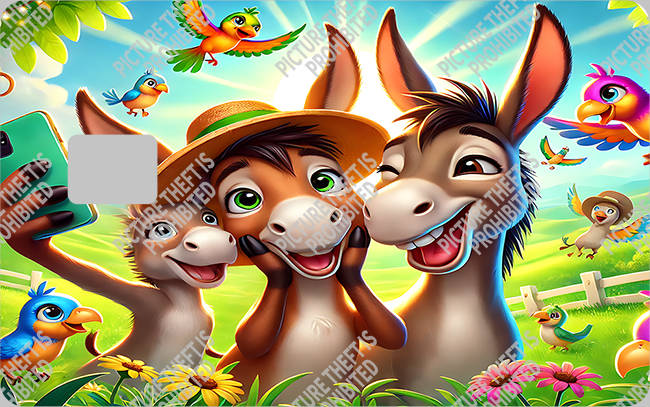 Bank  Card Sticker-BC-2472